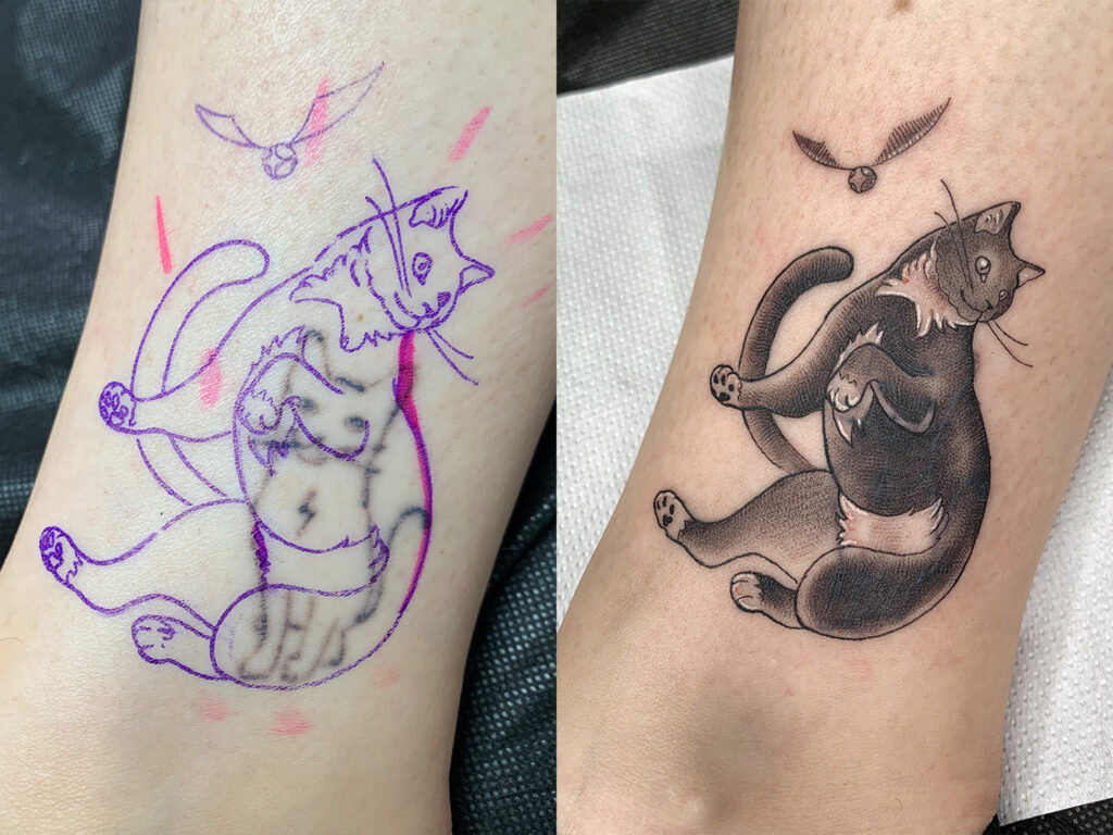 cover tattoo
